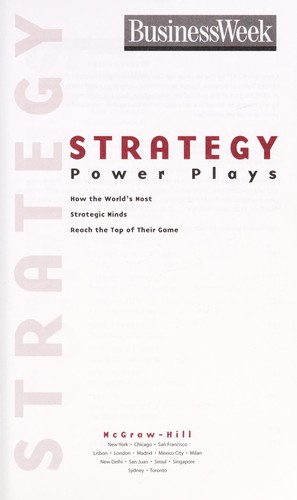 Cover of Strategy Power Play