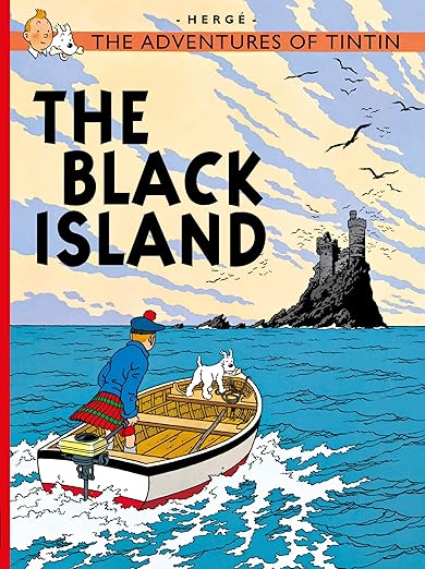 Cover of The Adventures of Tintin: The Black Island