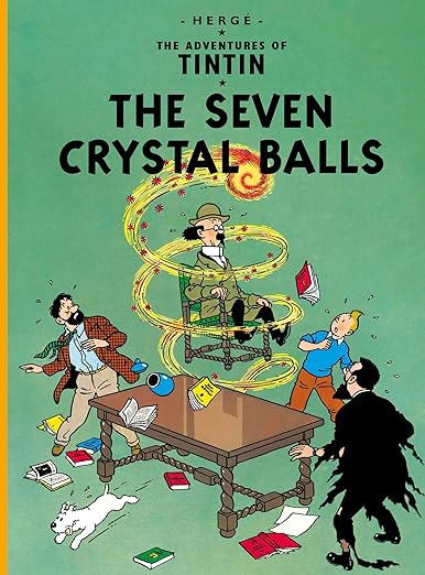 Cover of The Adventures of Tintin: The Seven Crystal Balls