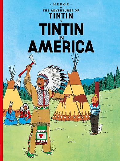 Cover of The Adventures of Tintin: Tintin in America