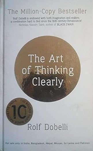Cover of The Art of Thinking Clearly