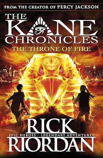 Cover of The Throne of Fire